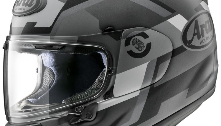 Arai Quantic Face Grey vista lateral