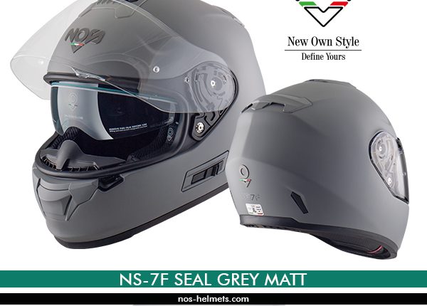 NS 7F SEAL gris mate y logo