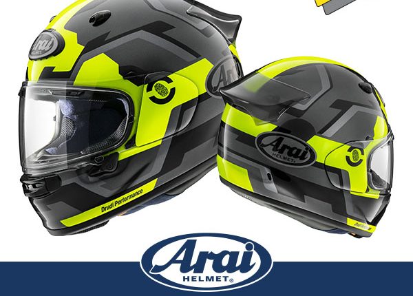 arai quantic amarillo fluor 1
