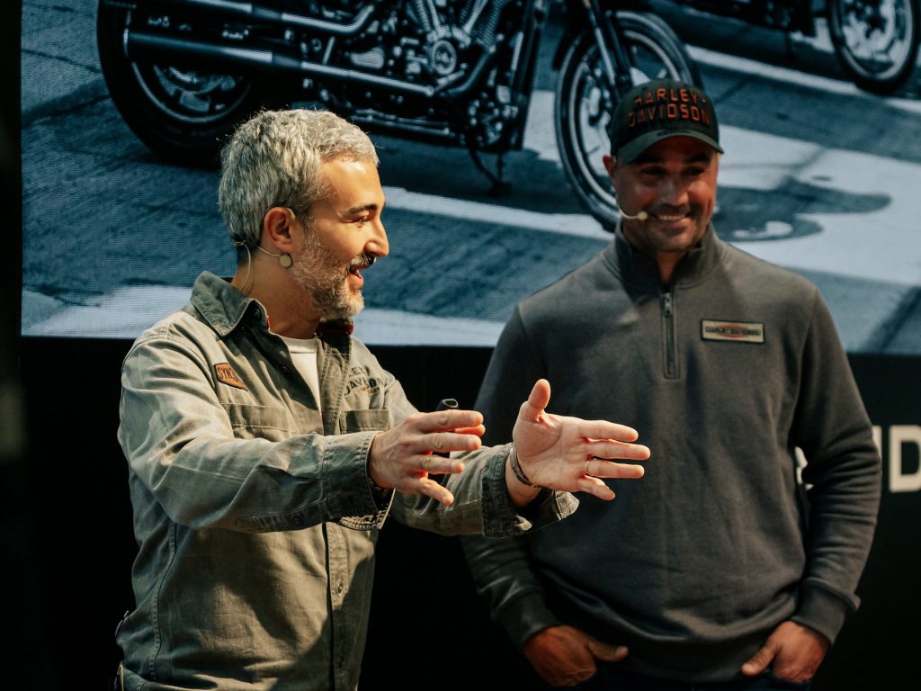 Harley Davidson Francesco Vanni y Joan Pedrero