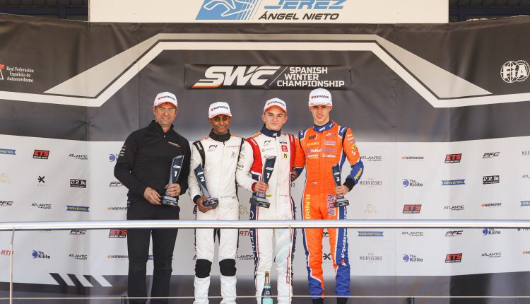 Podio de la Spanish Winter Championship