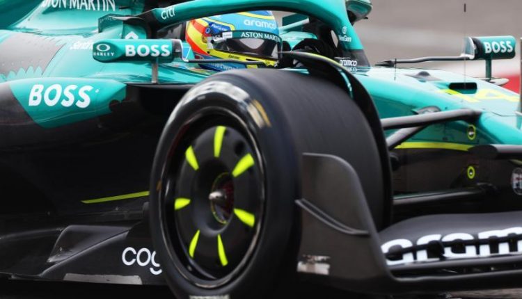 Fernando Alonso en el circuito de Sakhir